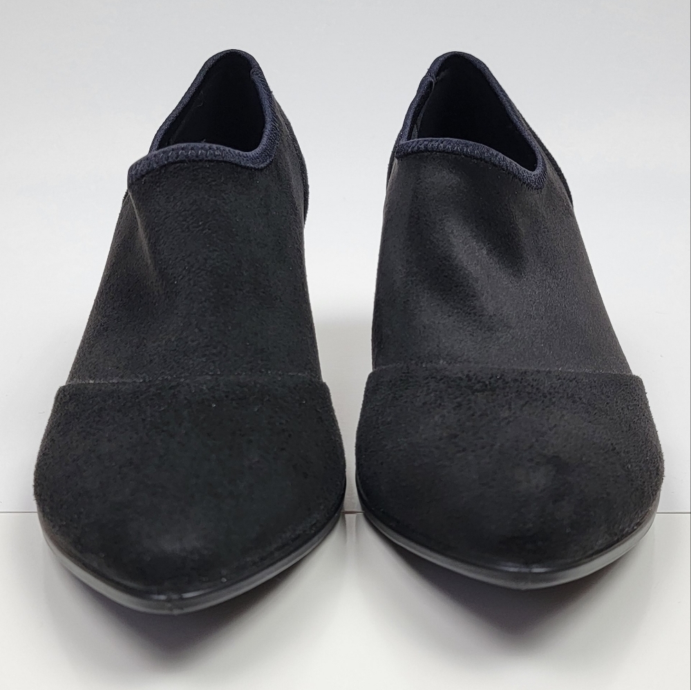 Ecco Shape 45 Pointy Sleek Slip On Heels Booties 39 - Picture 4 of 11